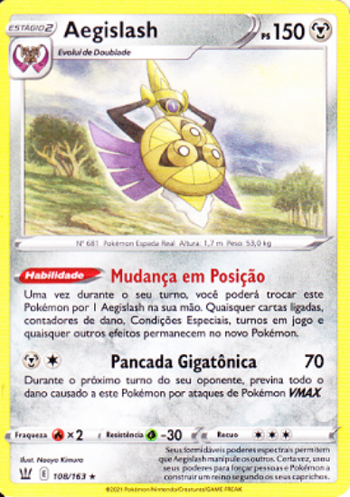 Imagem de Aegislash - Pokémon TCG
