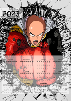 Imagem de Calendário 2023 - Saitama
