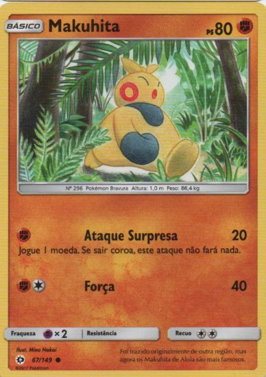 Imagem de Makuhita - Pokémon TCG