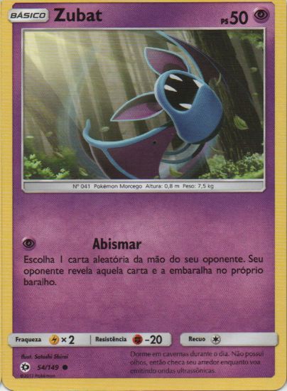Imagem de Zubat - Pokémon TCG