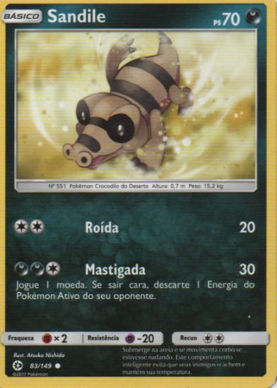 Imagem de Sandile - Pokémon TCG