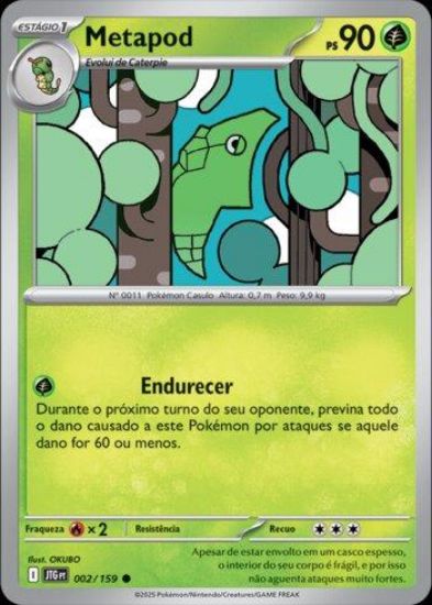 Imagem de Metapod - Pokémon TCG