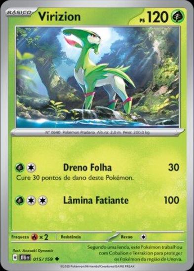 Imagem de Virizion  - Pokémon TCG