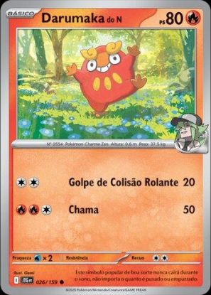 Imagem de Darumaka do N - Pokémon TCG