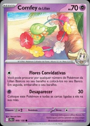 Imagem de Comfey da Lilian - Pokémon TCG
