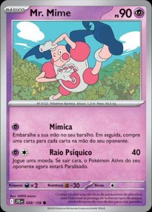 Imagem de Mr. Mime - Pokémon TCG