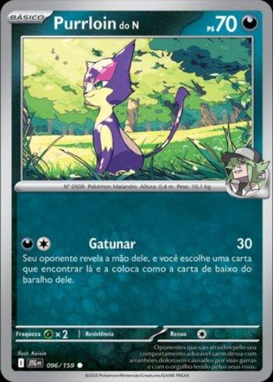 Imagem de Purrloin do N - Pokémon TCG