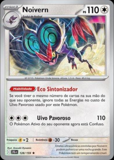 Imagem de Noivern Holográfico - Pokémon TCG