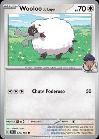 Imagem de Wooloo do Lupo- Pokémon TCG