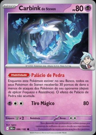 Imagem de Carbink do Steven - Pokémon TCG 