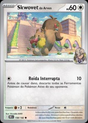 Imagem de Skwovet do Arven -  Pokémon TCG