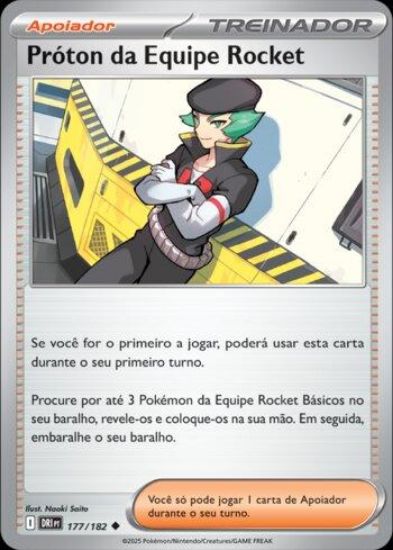 Imagem de Próton da Equipe Rocket - Treinador - Pokémon TCG