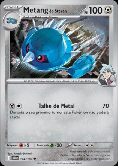 Imagem de Metang do Steven - Pokémon TCG