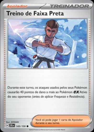 Imagem de Treino de Faixa Preta - Pokémon TCG