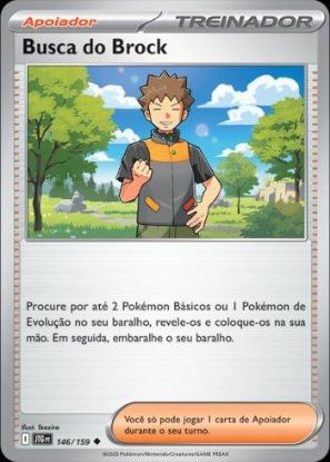 Imagem de Busca do Brock - Pokémon TCG