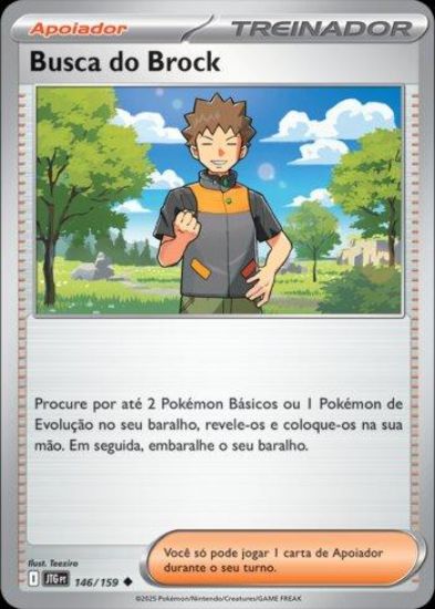 Imagem de Busca do Brock - Pokémon TCG