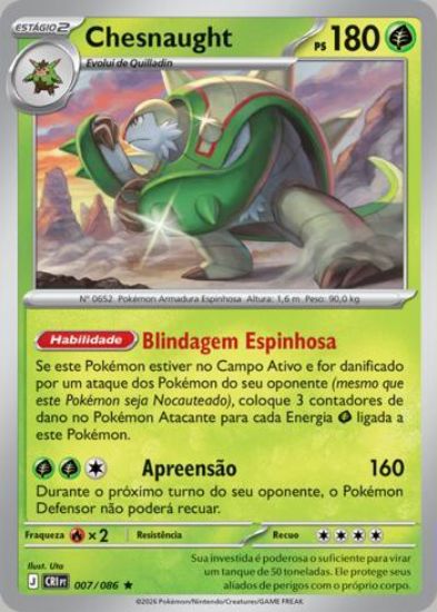 Imagem de Chesnaught Holográfico