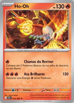 Imagem de Ho-Oh Holográfico