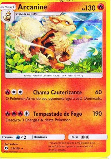 Imagem de Arcanine - Pokémon TCG - Copiar - Copiar