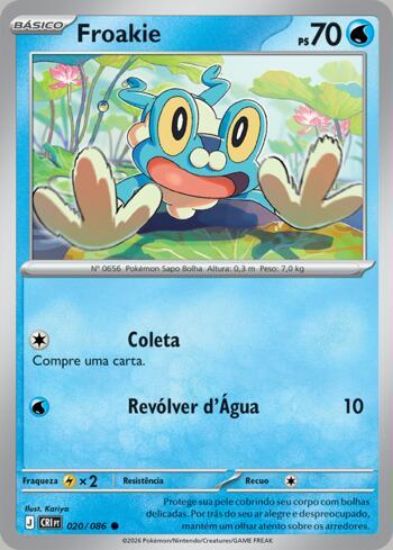 Imagem de Froakie - Holográfico